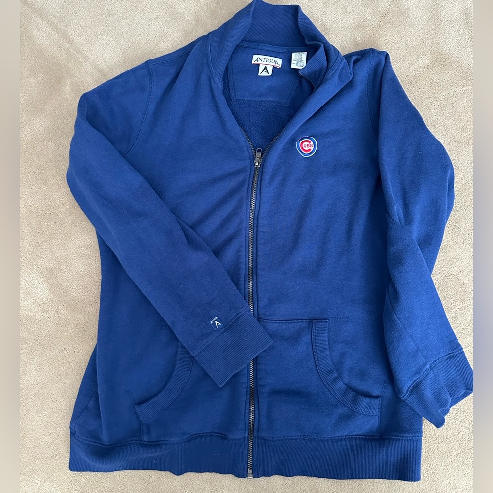 Women’s Chicago cubs zip sweater